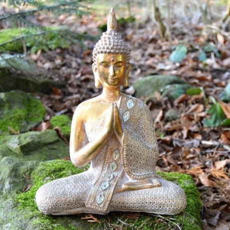 KULDNE BUDDHA 28 CM - LOOTOS