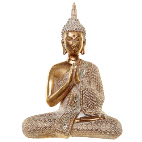 KULDNE BUDDHA 28 CM - LOOTOS