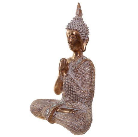 KULDNE BUDDHA 28 CM - LOOTOS